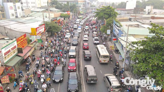 Dự án thành phần 2 - nâng cấp, mở rộng Quốc lộ 13 có chiều dài khoảng 5,9km.