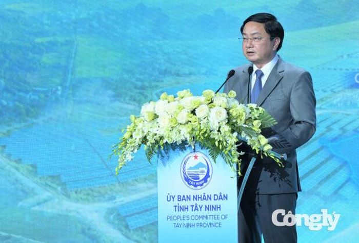 Bí thư Tỉnh ủy Tây Ninh Nguyễn Văn Quyết phát biểu.