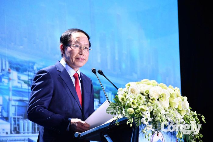 Ủy viên Trung ương Đảng, Phó Thủ tướng Chính phủ Lê Tiến Châu phát biểu chỉ đạo.