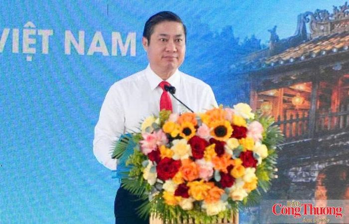 Phó Chủ tịch UBND TP. Đà Nẵng Phan Thái Bình phát biểu tại buổi lễ.