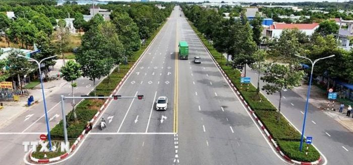 Tháo gỡ vướng mắc, đảm bảo tiến độ Dự án đầu tư xây dựng đường vành đai 4 TP. Hồ Chí Minh. Ảnh minh hoạ