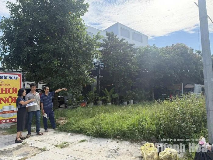 MBQH số 83 xã Hoằng Hóa đang xảy ra vướng mắc liên quan đến ranh giới, diện tích và hiện trạng đất.