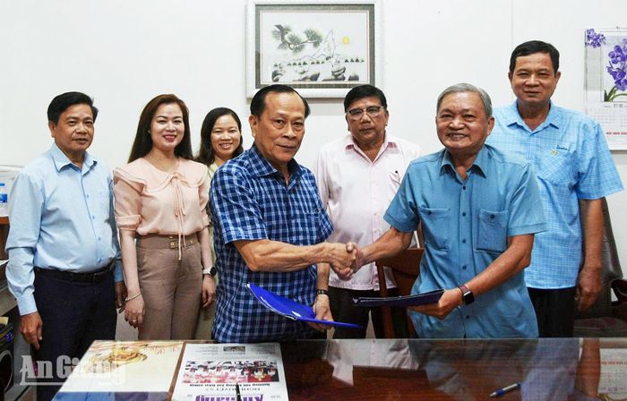 Hội Nhà báo hai tỉnh An Giang và Kiên Giang thống nhất phương án hợp nhất.