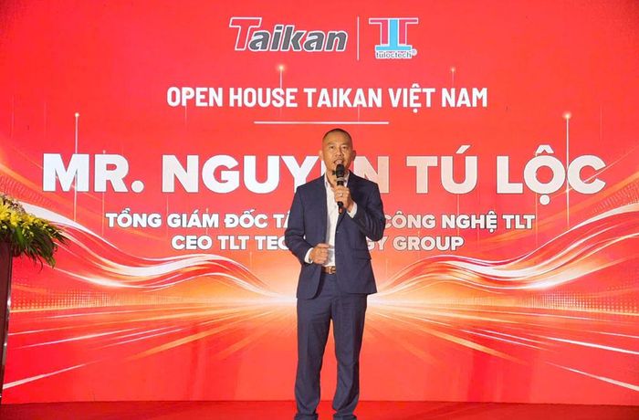  Ông Nguyễn Tú Lộc - CEO Tập đoàn Công nghệ TLT chia sẻ về mối quan hệ hợp tác sâu rộng giữa Taikan và TLT. 
