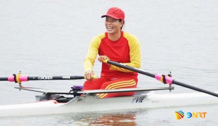 Phạm Thị Huệ là tay chèo xuất sắc ở môn Rowing, từng dự Olympic Paris. Ảnh: THÀNH DANH