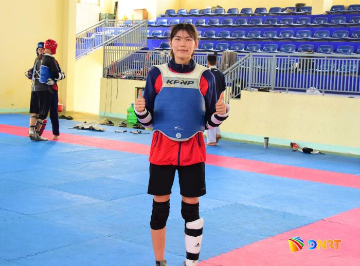 Trần Thị Ánh Tuyết là gương mặt quen thuộc ở môn Taekwondo, từng tỏa sáng ở đấu trường trong nước và quốc tế. Ảnh: THÀNH DANH