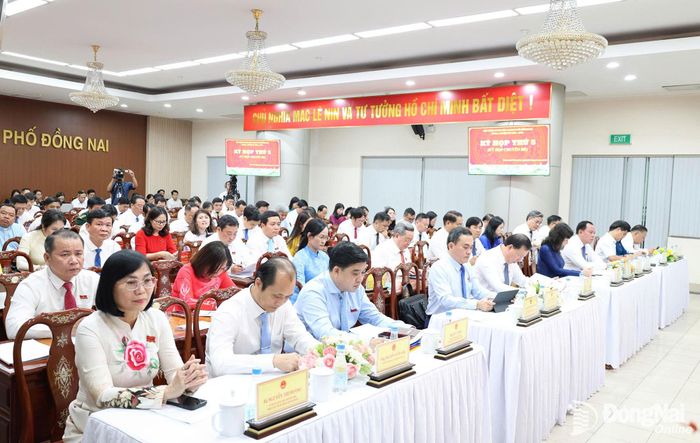 Quang cảnh kỳ họp. Ảnh: Hồ Thảo