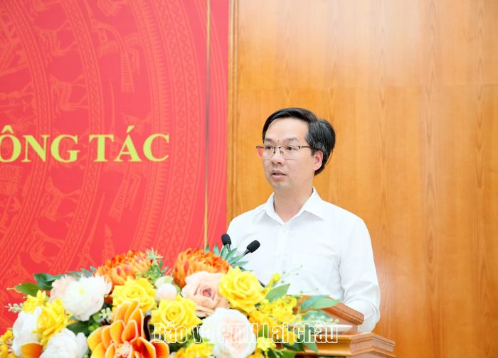 Lãnh đạo Văn phòng Tỉnh uỷ thông qua dự thảo Quy chế phối hợp giữa 3 Văn phòng.