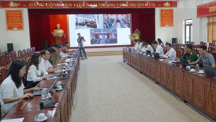 Lãnh đạo Công an tỉnh thông tin chuyên đề về những nhiệm vụ, giải pháp trọng tâm triển khai thực hiện Kết luận số 54-KL/TW ngày 23/6/2026 của Bộ Chính trị.