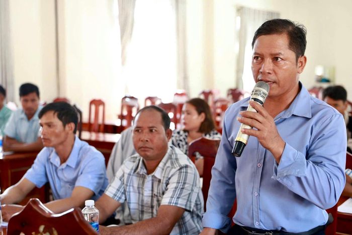Bí thư Chi bộ thôn Đầm Ròn Đa Cát K’Rêm cho rằng xây dựng nghị quyết phải sát với điều kiện thực tiễn, hướng đến nâng cao đời sống người dân