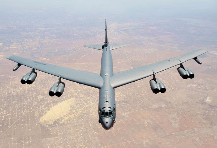 Oanh tạc cơ B-52H Stratofortress của Không quân Mỹ. Ảnh: Wikipedia