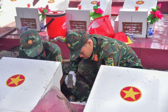 Lâm Đồng đã hoàn tất công tác tác lấy mẫu hài cốt liệt sĩ phục vụ giám định ADN trước 3 tháng so với kế hoạch