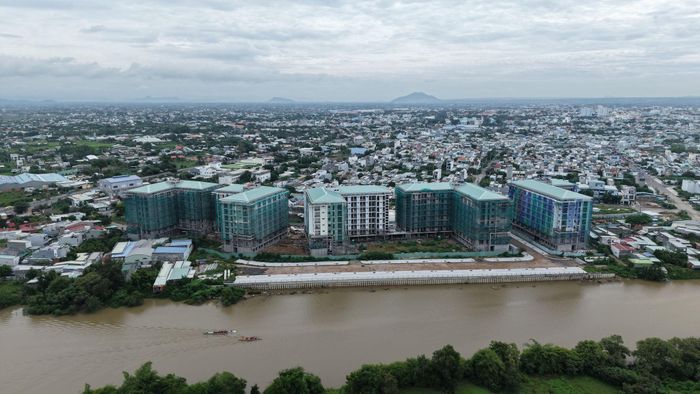 Toàn cảnh dự án Chung cư Sông Cà Ty