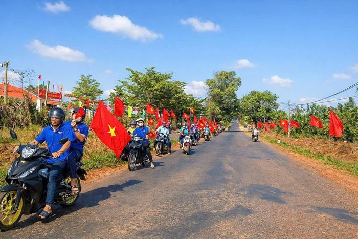 Đoàn Thanh niên xã Quảng Sơn hưởng ứng Ngày bầu cử đại biểu Quốc hội khóa XVI và HĐND các cấp nhiệm kỳ 2026 - 2031