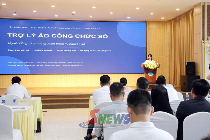 Công ty TNHH Tư vấn và Phát triển Công nghệ Bách Khoa Hà Nội giới thiệu giải pháp Trợ lý ảo Công chức số.