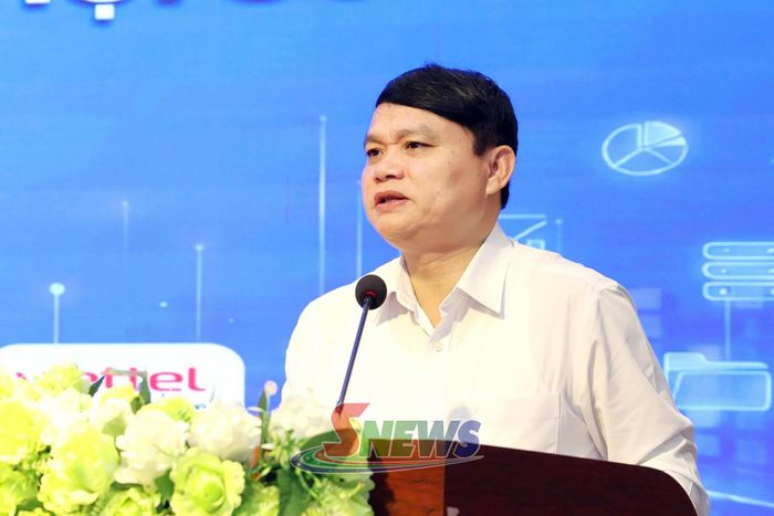 Đồng chí Đặng Ngọc Hậu, Phó Chủ tịch UBND tỉnh phát biểu chỉ đạo tại Hội thảo.
