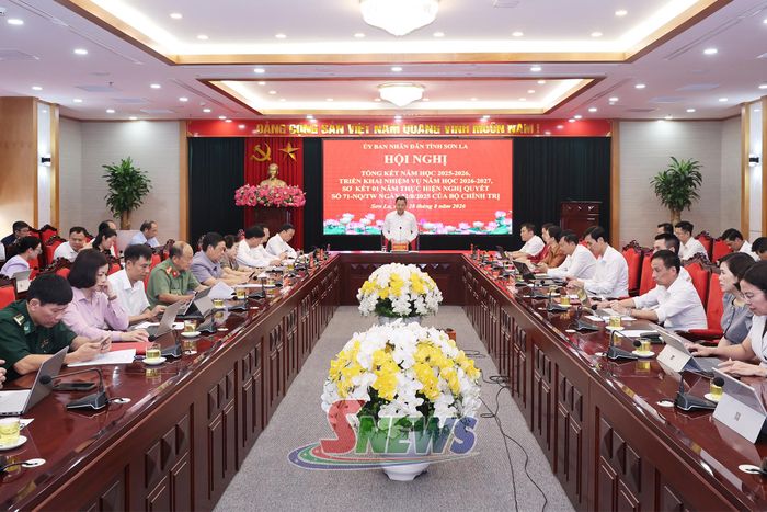 Hội nghị tổng kết năm học 2025-2026, triển khai nhiệm vụ năm học 2026-2027 và sơ kết 1 năm thực hiện Nghị quyết số 71-NQ/TW ngày 22/8/2025 của Bộ Chính trị.