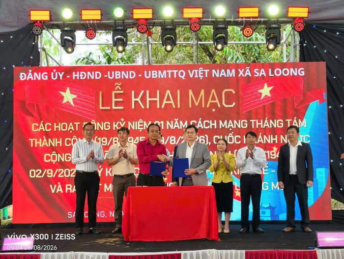 Các bên thống nhất tăng cường liên kết, đồng hành trong phát triển kinh tế - xã hội tại Sa Loong.