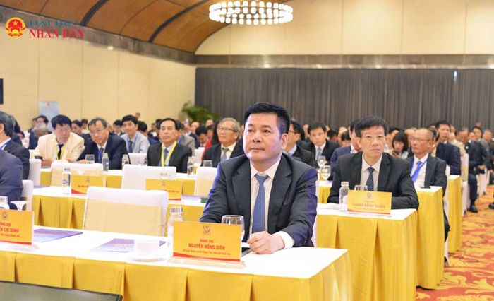 Phó Chủ tịch Quốc hội Nguyễn Hồng Diên tham dự Đại hội. Ảnh: Vũ Hải
