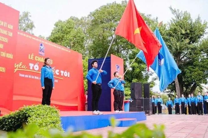 Lễ chào cờ “Tôi yêu Tổ quốc tôi” là tình cảm, sự tri ân và biết ơn của thanh niên thành phố đối với Tổ quốc thân yêu