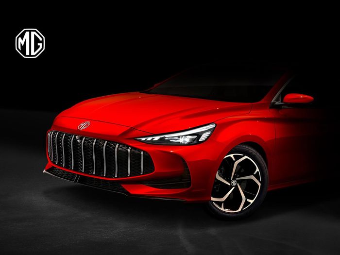 MG5 nâng cấp sở hữu thiết kế ngoại thất và nội thất mới. Ảnh: MG Việt Nam