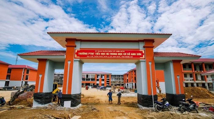 Các hạng mục chính cơ bản của dự án đã hoàn thiện, sẵn sàng đưa vào vận hành ngay khi năm học mới bắt đầu.