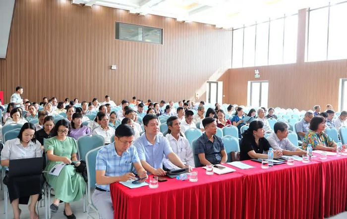 Các đại biểu dự Hội nghị tập huấn nâng cao nghiệp vụ công tác khuyến học năm 2026. Ảnh: CTTĐT Hải Phòng