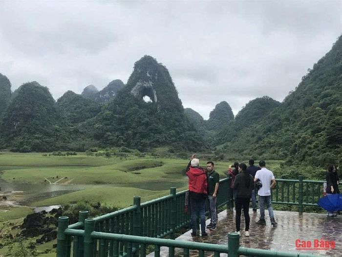 Mắt Thần núi, xã Trà Lĩnh - di sản CVĐC Non nước Cao Bằng được các cấp chính quyền, nhân dân địa phương gìn giữ.