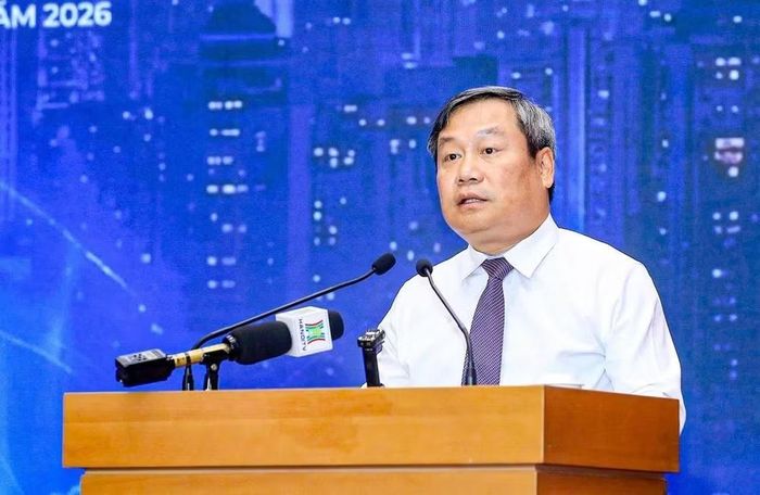 Chủ tịch UBND TP. Hà Nội Vũ Đại Thắng phát biểu tại lễ khởi công, khánh thành ngày 28/8. Ảnh: Trung Nguyên/TTXVN.