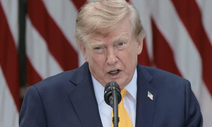 Tổng thống Mỹ Donald Trump - Ảnh: Reuters