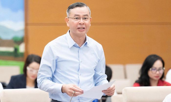 Bộ trưởng Bộ Tài chính Ngô Văn Tuấn. (Ảnh: Media Quốc hội)
