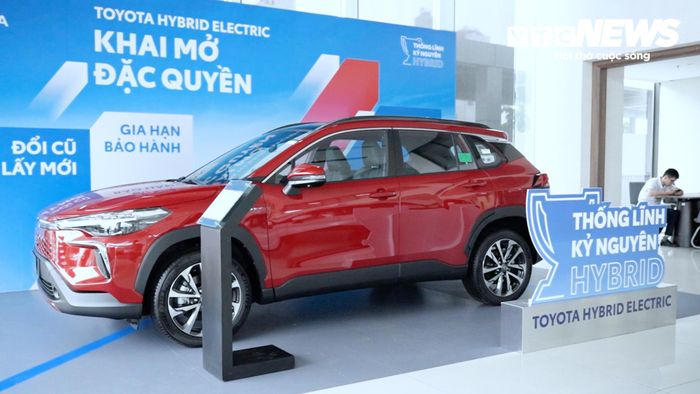 Theo Hiệp hội Các nhà sản xuất ô tô Việt Nam (VAMA), trong 7 tháng đầu năm, doanh số xe hybrid của các thành viên đạt 12.501 chiếc, tăng 76% so với cùng kỳ năm trước. (Ảnh: Hùng Cường)