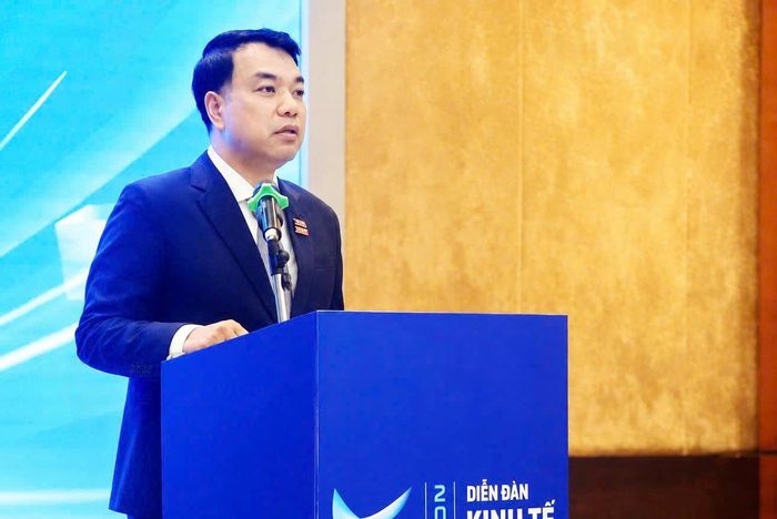 Theo TS Mạc Quốc Anh , Phó Chủ tịch kiêm Tổng Thư ký HANOISME, CEF II sẽ tạo thêm những điểm chạm có giá trị giữa chính sách và thị trường, giữa doanh nghiệp nhỏ và vừa với các nguồn lực lớn. Ảnh: Khắc Kiên