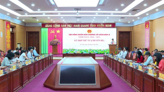 Quang cảnh kỳ họp. Ảnh: PV