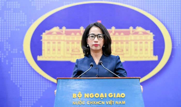 Người phát ngôn Bộ Ngoại giao Việt Nam Phạm Thu Hằng. Ảnh: PV