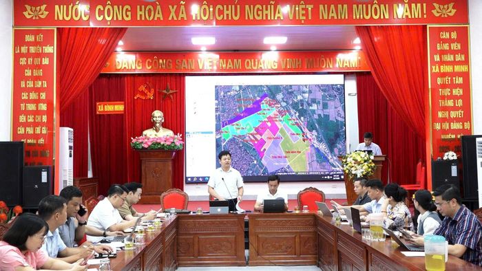 Xã Bình Minh chủ động tháo gỡ khó khăn, vướng mắc trong quản lý đất đai, tạo nguồn lực phát triển. Ảnh: Thành Đạt