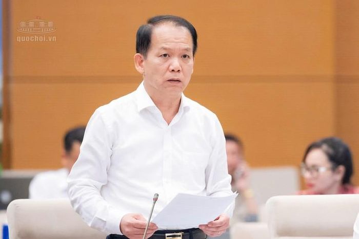 Bộ trưởng Bộ Tư pháp Hoàng Thanh Tùng. Ảnh: Media Quốc hội