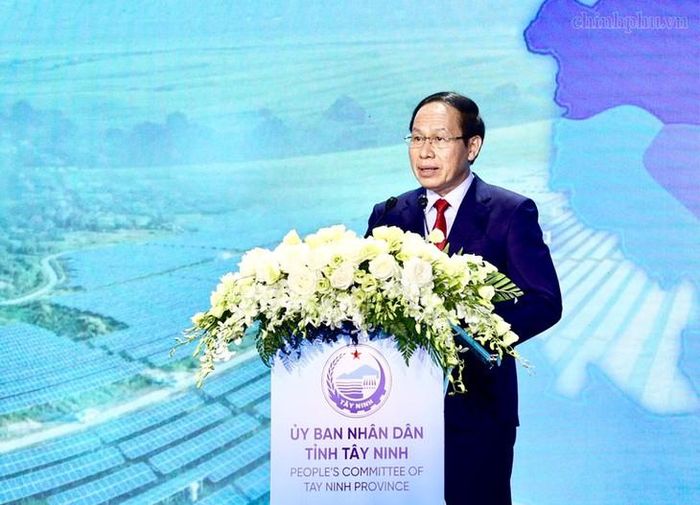 Phó Thủ tướng Lê Tiến Châu phát biểu tại Hội nghị. Ảnh: chinhphu.vn/Thu Sa