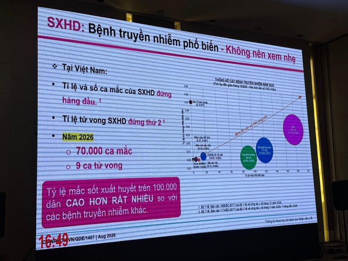 Sốt xuất huyết Dengue tiếp tục là một trong những thách thức y tế công cộng tại Việt Nam.  Ảnh: Thái Bình