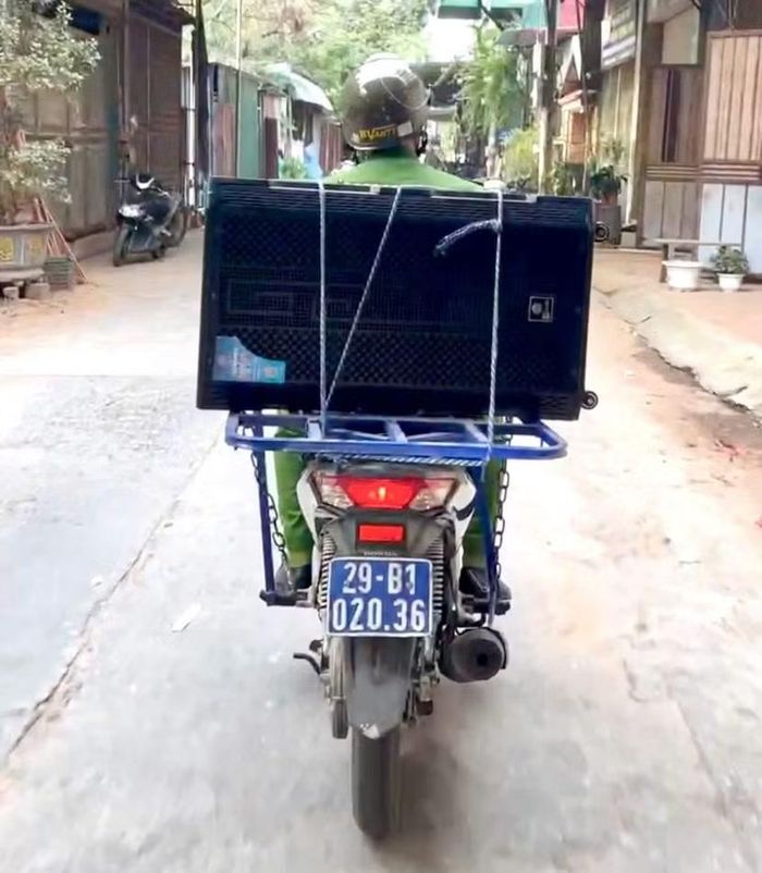 Sử dụng loa di động, tuyên truyền PCCC