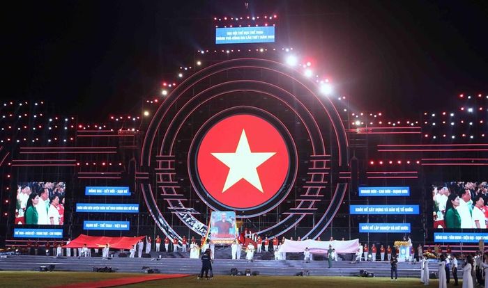 Lễ khai mạc Đại hội TDTT thành phố Đồng Nai lần thứ I năm 2026 diễn ra vào tối 28.8
