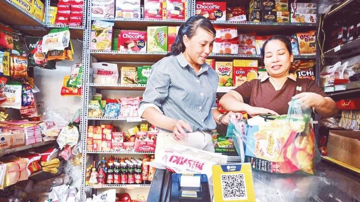 Một cửa hàng kinh doanh nhỏ lẻ trên địa bàn Thành phố Hà Nội. (Ảnh: THÀNH ĐẠT)