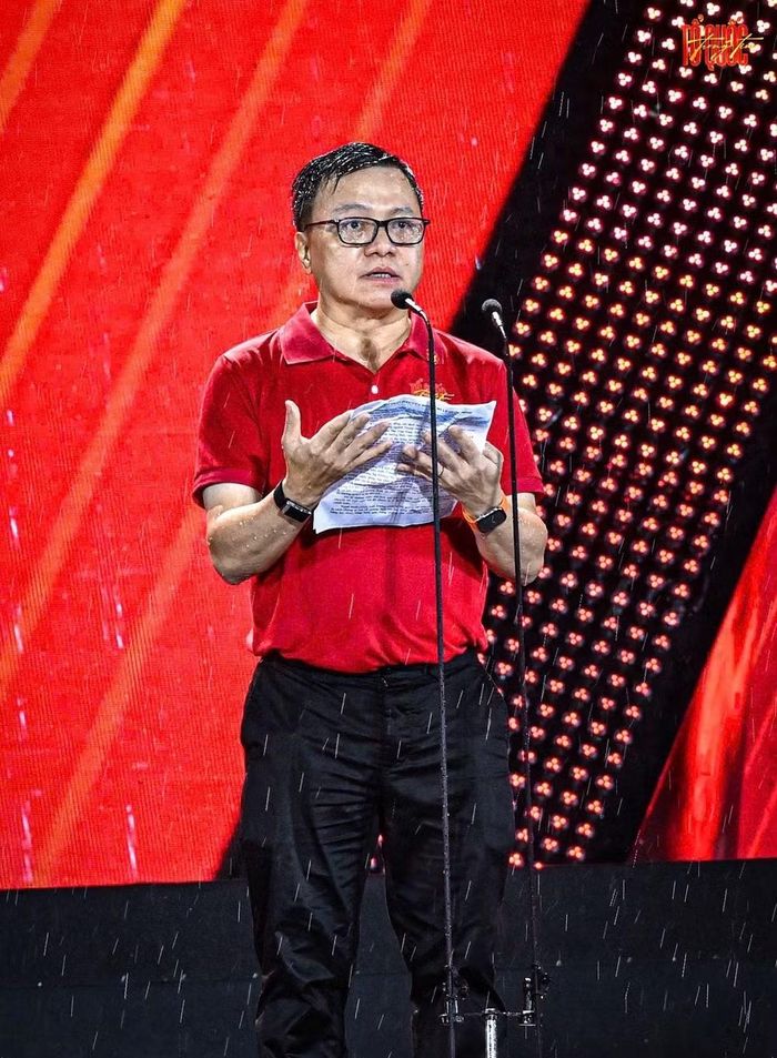 Đồng chí Lê Quốc Minh phát biểu tại chương trình.