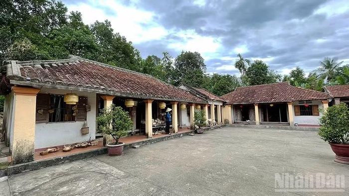 Làng cổ Lộc Yên được Bộ Văn hóa, Thể thao và Du lịch xếp hạng di tích cấp quốc gia năm 2019. (Ảnh: Anh Quân)