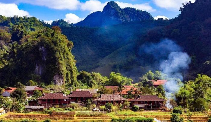 Một góc Làng du lịch cộng đồng Hữu Liên. Ảnh minh họa: baophapluat.vn