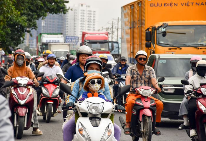 Giao thông về miền Tây trong ngày đầu nghỉ lễ Quốc khánh 2-9 thông thoáng, chỉ một số điểm ùn ứ cục bộ trong thời gian ngắn