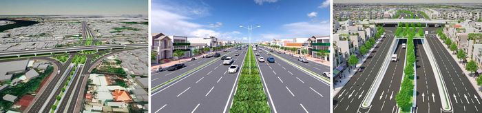 Phối cảnh mở rộng quốc lộ 13