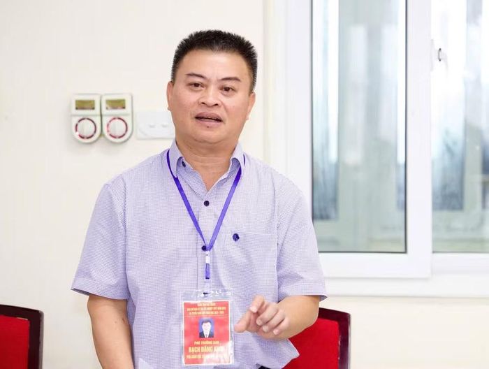 Ông Bạch Đăng Khoa - Phó Giám đốc Sở GD&ĐT Bắc Ninh.