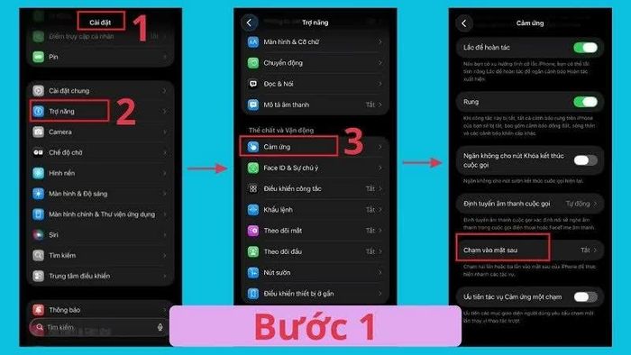 Truy cập vào Cài đặt trên iPhone.