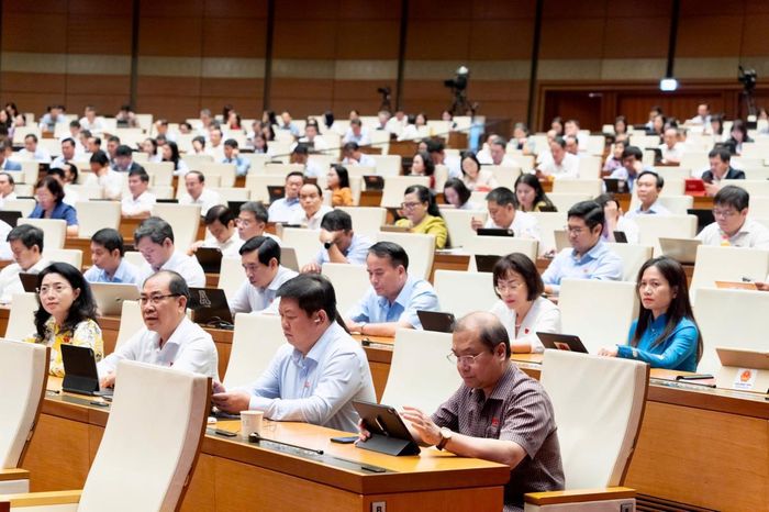 Các đại biểu Quốc hội dự kỳ họp. Ảnh: quochoi.vn